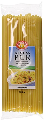 3 Glocken Genuss Pur Maccaroni, 8er Pack (8 x 500 g) von 3 Glocken