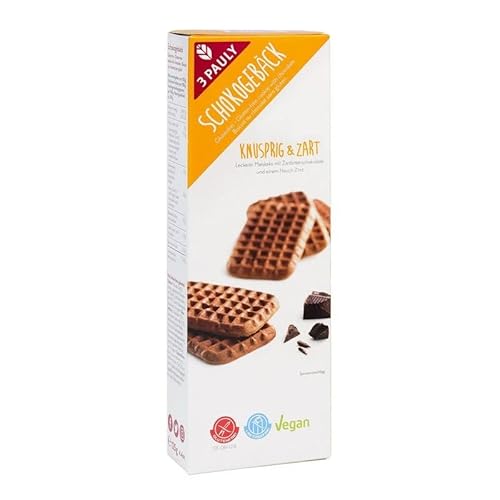 3 Pauly Schokogebäck - 125g x 12-12er Pack VPE von 3 Pauly