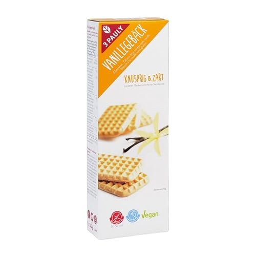 3 Pauly Vanillegebäck - 125g x 12-12er Pack VPE von 3 Pauly