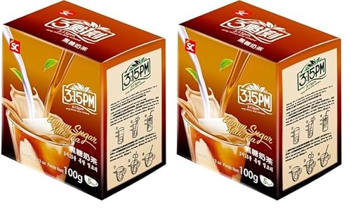 3:15 PM - Brauner Zucker Milchtee - (1 X 100 GR) (Packung mit 2) von 3.15 PM