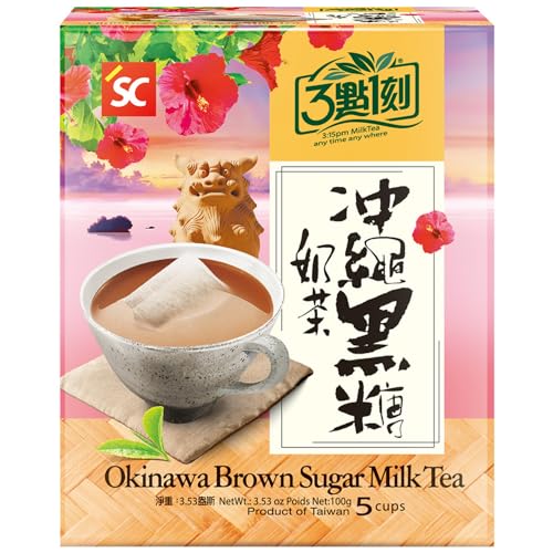 3:15 PM - Okinawa Brauner Zucker Milchtee - Multipack (24 X 100 GR) von 3:15pm