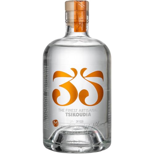 35N - Tsikoudia (Raki aus Kreta) "Muscat of Spina" 38% 500 ml von 35N