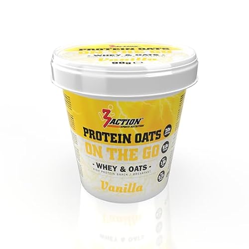 3Action Protein Oats on the Go 90g - Vanille von 3ACTION SPORTS NUTRITION