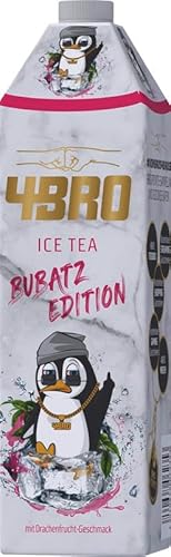 4Bro Eistee Bubatz Edition Drachenfrucht, 1 l von 4BRO