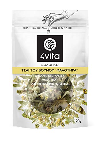 MALOTIRA Bio TRADITION aus Kreta 25g 4Vita gepflanzt und Geerntet direkt in Griechenland von 4Vita