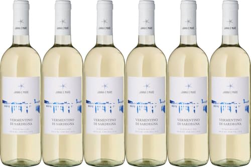 6x Vermentino di Sardegna 2022 - Sardegna - Weißwein von 55585 Niederhausen