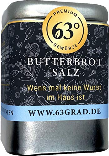 63 Grad Butterbrotsalz - Wenn mal keine Wurst im Haus ist (120g) von 63 Grad