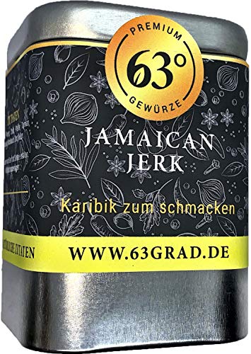 63 Grad - Jamaican Jerk Gewürzmischung für Chicken & Pork (80g) von 63 Grad