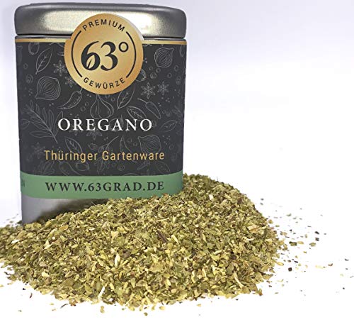 63 Grad - Oregano - aus deutschen Gärten - feine Qualität - Dost (25g) von 63 Grad