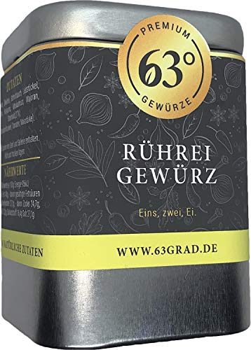 63 Grad - Rührei Gewürz - Alles dabei für leckeres Rührei (45g) von 63 Grad