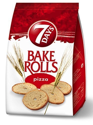 7 Days Bake Rolls From Greece with Pizza Flavor - 160g 5.64 Oz by 7 Days von 7 Days