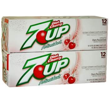 Diet 7Up Cherry 12oz (355mL) - 12pack von 7UP