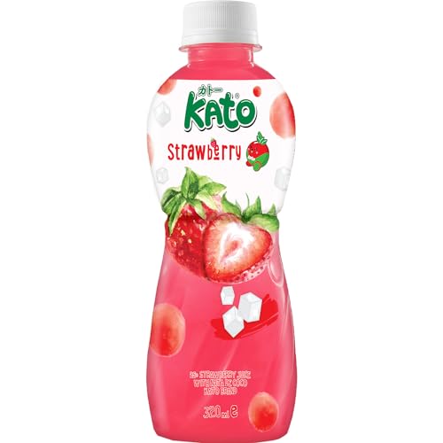 KATO - Erdbeeresaft mit Nata de Coco - 1 X 320 ML von KATO