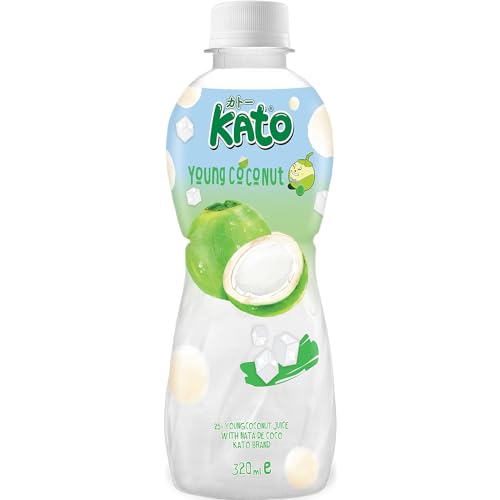 KATO - Kokosnuss Saft mit Nata de Coco - 1 X 320 ML von KATO