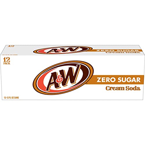 A&W Cream Soda Diet Zero Sugar 355 ml x 12 Stück von A & W