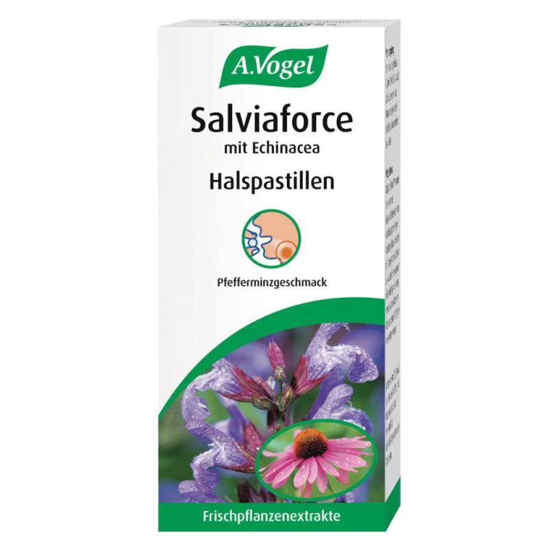 Halspastillen Salviaforce mit Echinacea von A. Vogel