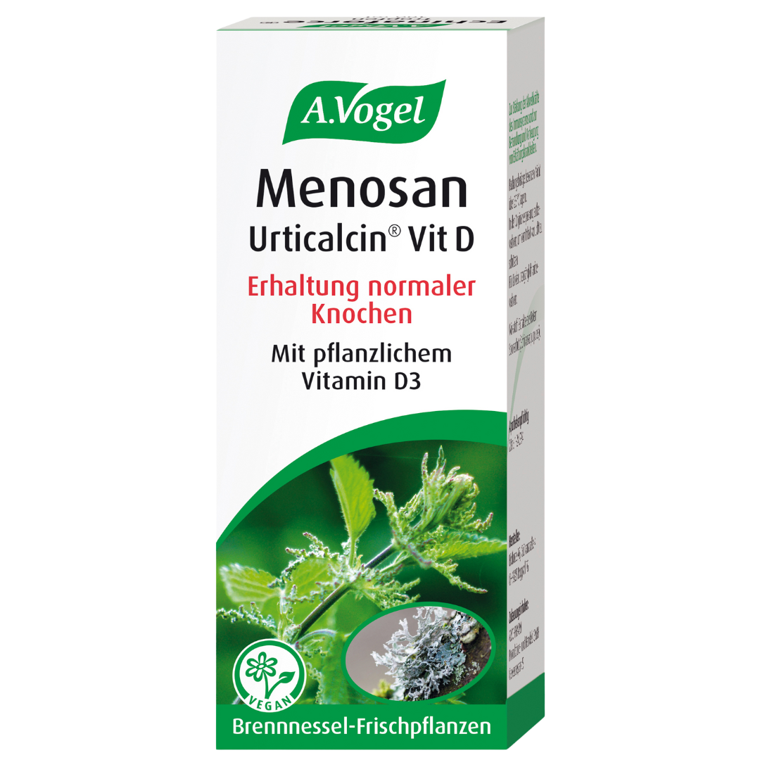 Menosan Urticalcin Vit D, 180 Stück von A. Vogel