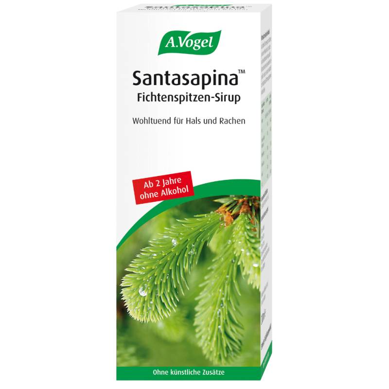 Santasapina Fichtenspitzen-Sirup ohne Alkohol von A. Vogel