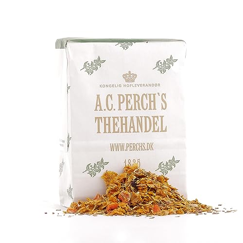 A.C. Perchs Loser Tee | Grüner Rooibos | Aromatischer Südafrikanischer Rooibostee mit Guaven-, Karotten-, Orangen- und Sanddornstücken | Premium Tee | Royal Tea | Seit 1835 von A.C. PERCH'S