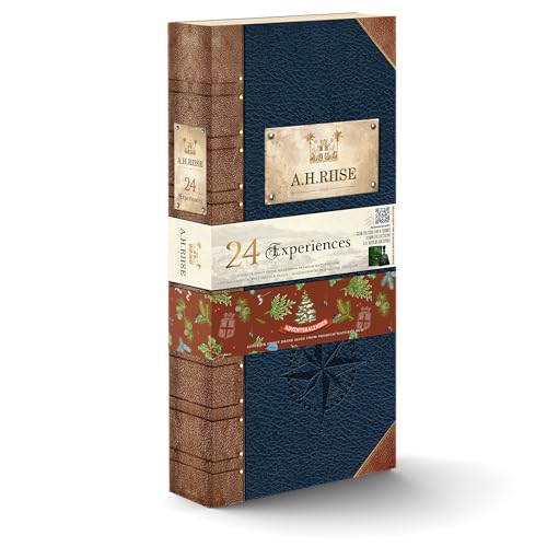 A.H.Riise Adventskalender | Rum-Genuss in der Adventszeit | 24 exquisite Mini-Flaschen | Dänische Tradition und karibischer Rum-Herstellung | Zum Verschenken oder selbst genießen | 24 x 20ml von A.H. Riise