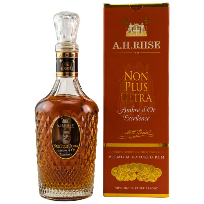 A. H. Riise Non Plus Ultra Ambre d'Or Excellence 42% vol. 0,7l von A.H. Riise