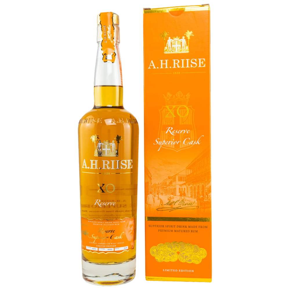 A. H. Riise XO Reserve Superior Cask 40% vol. 0,7l von A.H. Riise