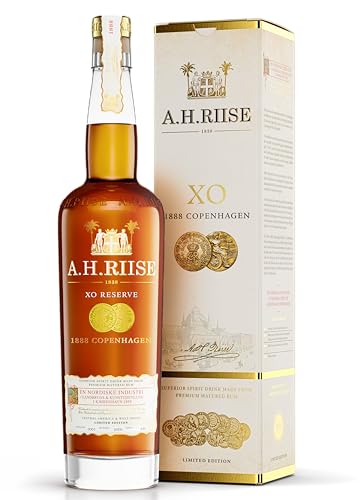 A.H. Riise Copenhagen Gold Medal | Premium Spirituose auf Rumbasis | Karibik | Lieblich, Fruchtig | 700 ml | 40% Vol. von A.H. Riise