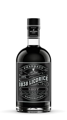 A.H. Riise Pharmacy Liquorice Shot |Lakritzlikör| 700 ml | 18& Vol. von A.H. Riise