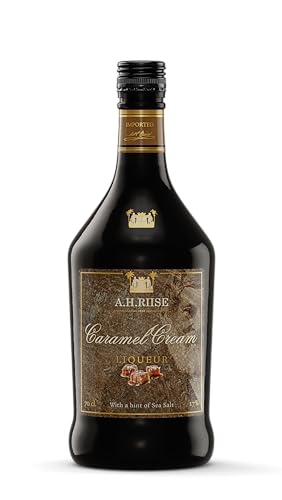 A.H. Riise Caramel Cream | Sahnelikör auf Rumbasis | Angenehme Noten von Meersalz | 700 ml | 17% Vol. von A.H. Riise