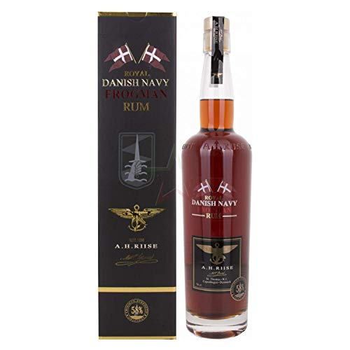 A.H. Riise Royal Danish Navy FROGMAN Rum 58,00% 0,70 Liter von A.H. Riise