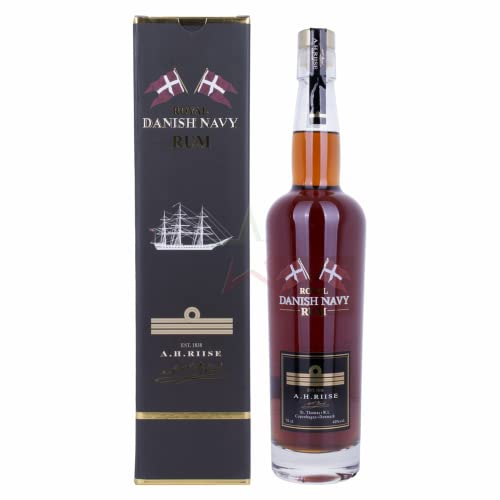 A.H. Riise Royal Danish Navy Rum 40,00% 0,70 lt. von A.H. Riise