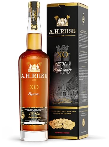 A.H. Riise 175 Years Anniversary | Premium Spirituose auf Rumbasis |Karibik| Lieblich, Fruchtig | 700 ml | 42% Vol. von A.H. Riise