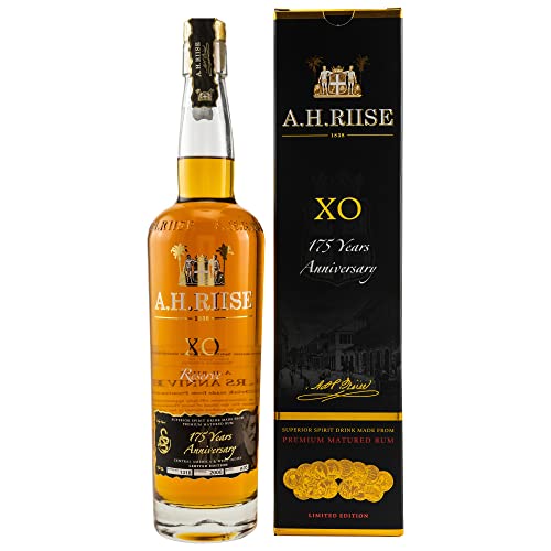 A.H. Riise X.O. Reserve 175 Years Anniversary Rum Limited Edition 42% 0,7 l von A.H. Riise