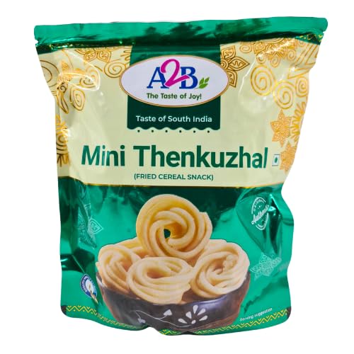 A2B Savoury Snacks (200g) (Mini Thenkuzhal) von A2B