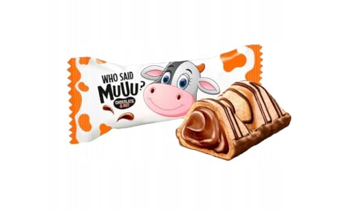 AVK Gefülltes Waffelkonfekt mit Milchfüllung "Who said MUUU" Chocolate und Nut 500g von ABK