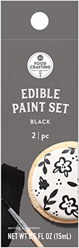 AC Food Crafting Edible Paint .5oz-Black -ACEDPNT-00728 von American Crafts