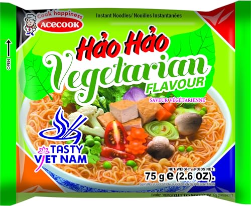 ACECOOK - HH Instant Nudeln Vegetarisch - Multipack (30 X 75 GR) von エースコック