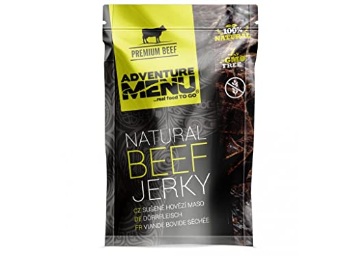 Adventure Menu - Beef Jerky | Rindfleisch, natural | XXL, 100 g, Gourmet von ADVENTURE MENU...real food TO GO