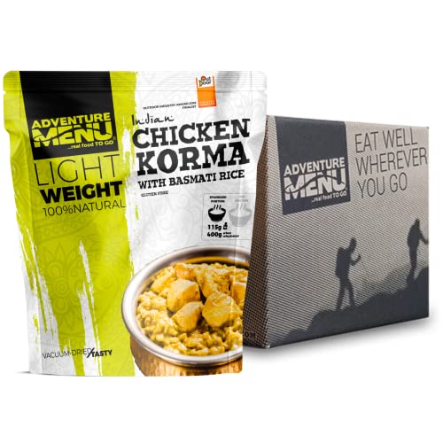 Kuře Korma s rýží basmati BOX von ADVENTURE MENU...real food TO GO