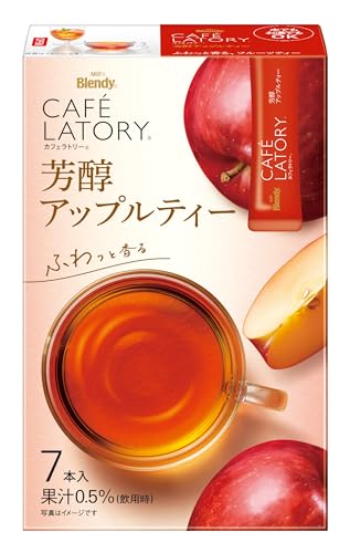 AGF Blendy Cafe Latory Rich Apple Tea 7 Sticks von AGF