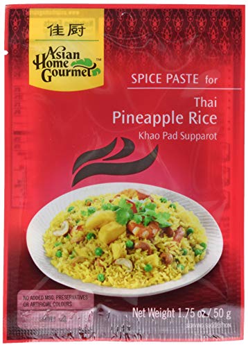 Asian Home Gourmet Würzpaste Ananas Reis, 6er Pack (6 x 50 g) von AHG