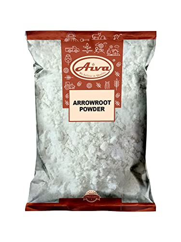 AIVA Arrowroot Pulver, natürliches Verdickungsmittel, milchfrei, gentechnikfrei, Maisstärkeersatz, 400 ml von AIVA WE BELIEVE IN QUALITY