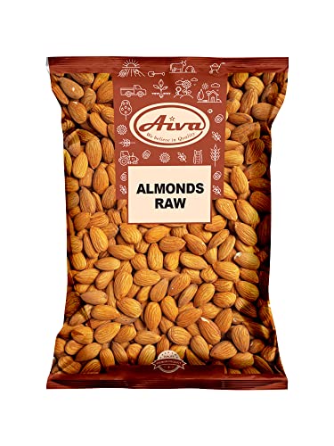 AIVA Mandeln, geschält, roh, 4,5 kg Bulk (Verpackung kann variieren) von AIVA WE BELIEVE IN QUALITY