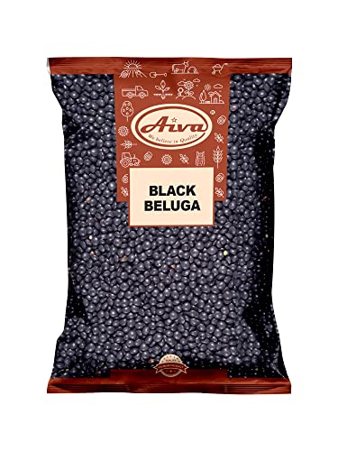 Aiva Black Beluga Lentils 4 LBS | Black Lentils | Natural | Non GMO von AIVA WE BELIEVE IN QUALITY