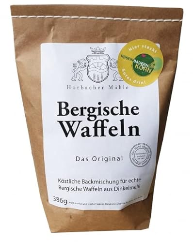 Bergische Waffeln Backmischung 386 g, Dinkelwaffeln Backmischung Horbacher Mühle von AK-Colonia