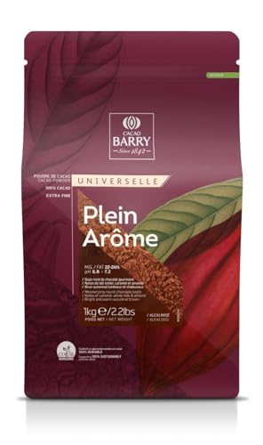 Kakao Plein Arôme 1 kg Cacao Barry, 100% Kakao, runder Schokoladengeschmack von AK-Colonia