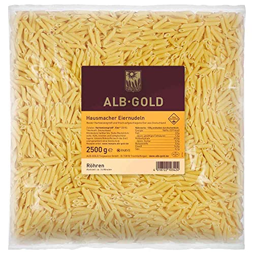 Albgold Nudel Röhren / Penne lose 2,5kg Beutel von ALB.GOLD