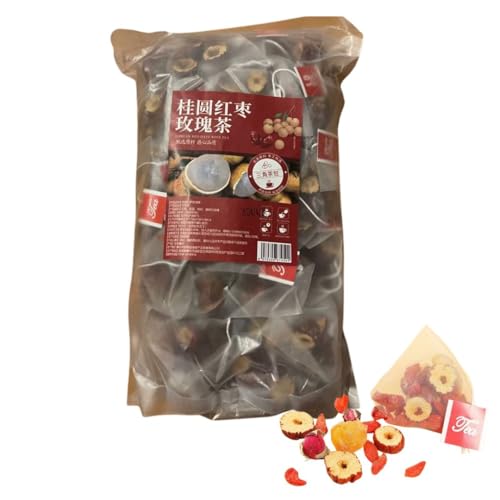 48 Teebeutel - Longan Rote Datteln und Goji-Beeren - authentische asiatische Aromen von ALIBOOSTER