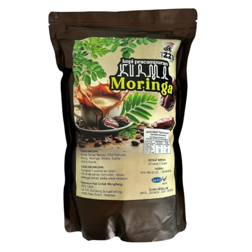 ALIBOOSTER kaffee Arabica auf Basis von Moringa, Jujube, Datteln, Sacha Inchi, Stevia von ALIBOOSTER