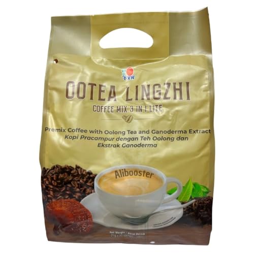 DXN Ootea Linghzi Lite - Café Tee Oolong Pilz Ganoderma - Ohne Zuckerzusatz - 20 Beutel x 21 Gramm von ALIBOOSTER